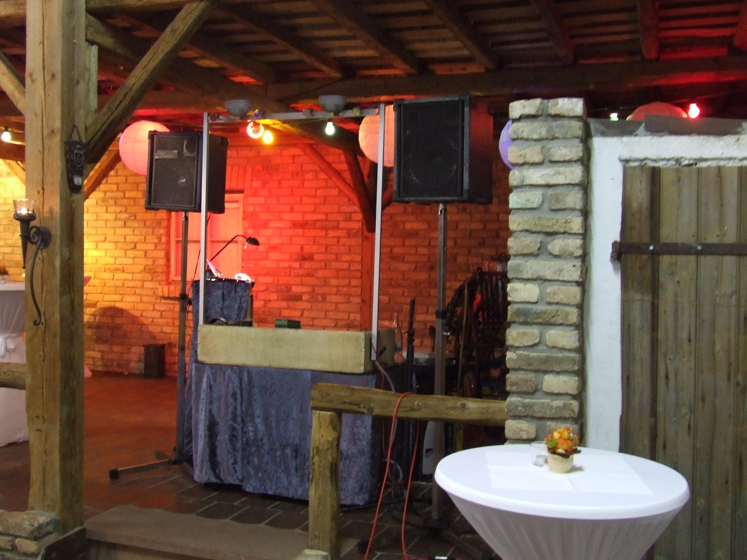 DJ Aurels Anlage in der Weidenmuehle - Flrsheim-Wicker